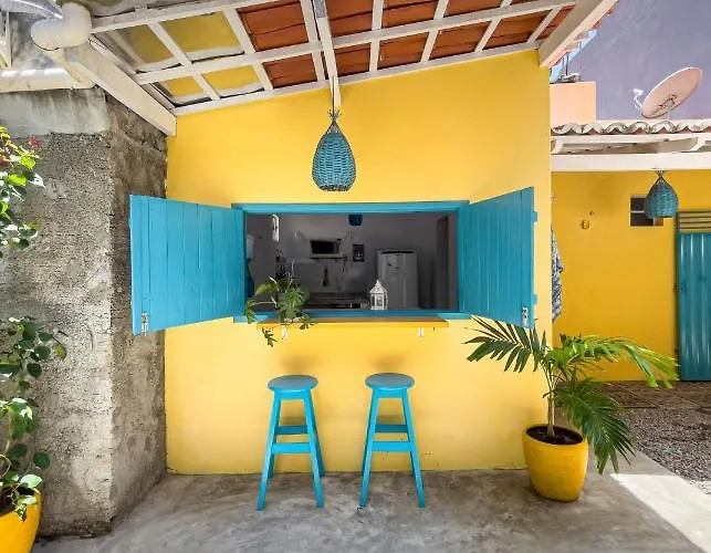 Pipa Beach House Chalés, localizada ao lado do Mirante Sunset Bar